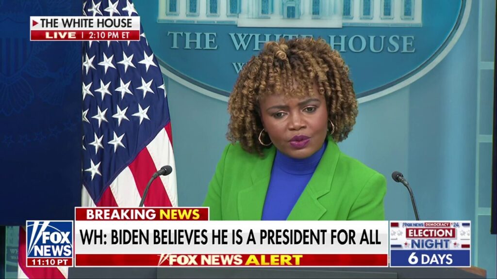 White House denies that Biden views Trump's supporters as 'garbage': 'He is a president for all'