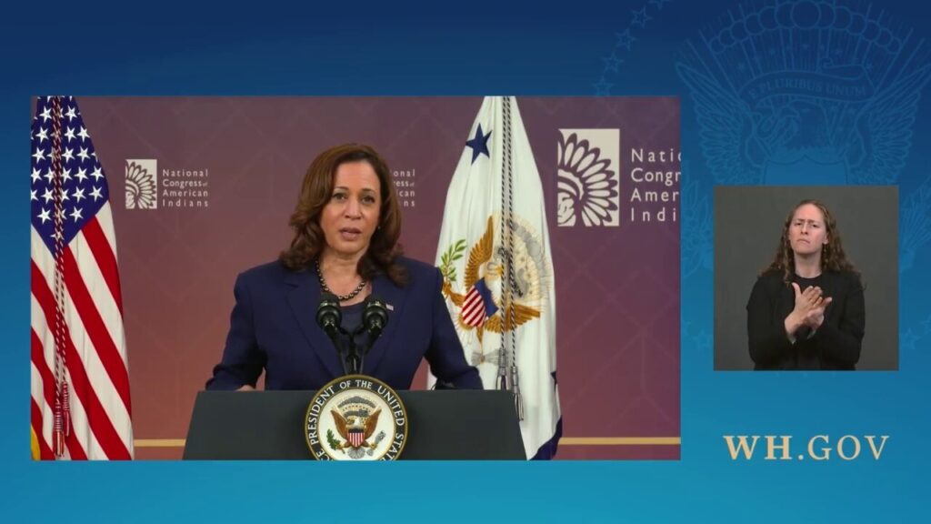 Flashback: Harris slammed European explorers for ushering in 'devastation for tribal nations'