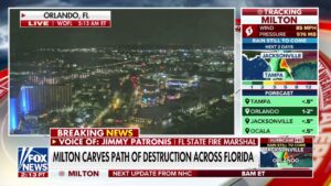 Florida CFO reveals 'biggest concern' is tornado threat as Milton barrels coast