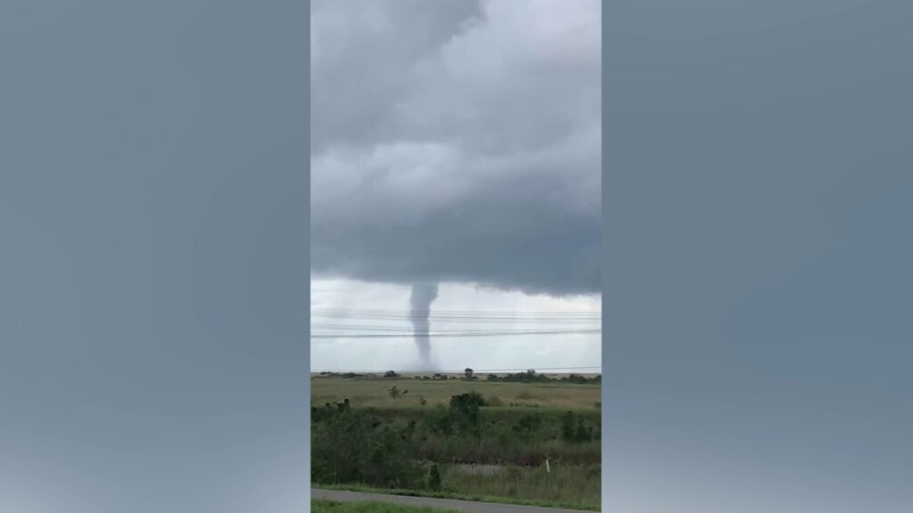 Massive tornado seen near Ft. Lauderdale ahead of Hurricane Milton