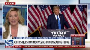 DOJ is ‘behaving poorly’ by releasing info from Trump’s election case: Kerri Urbahn