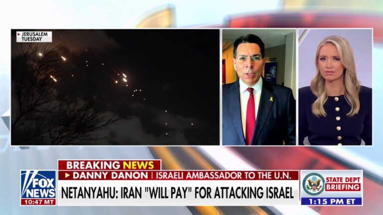 Israel urges US to pose 'crippling sanctions' on Iran following missile attack