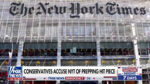 Conservatives fear New York Times is conspiring with left-wing media group to silence them