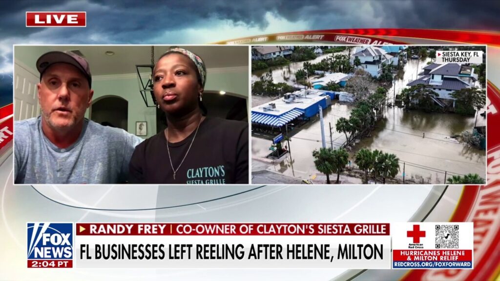 Florida restaurant battered by Hurricanes Helene, Milton: 'Gave me goosebumps'