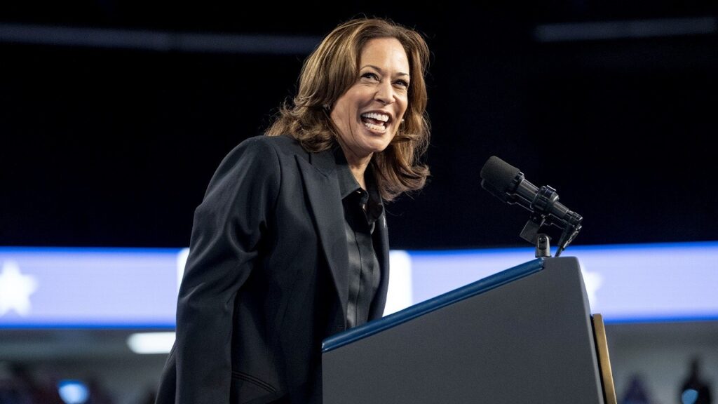 What in Kamala Harris' record shows she's helped build an economy?