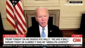 Biden calls Trump supporters 'garbage' during Harris campaign call