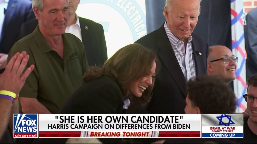 Some signs point to tension between Biden and Harris camps