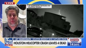 Houston resident captures deadly helicopter crash on video