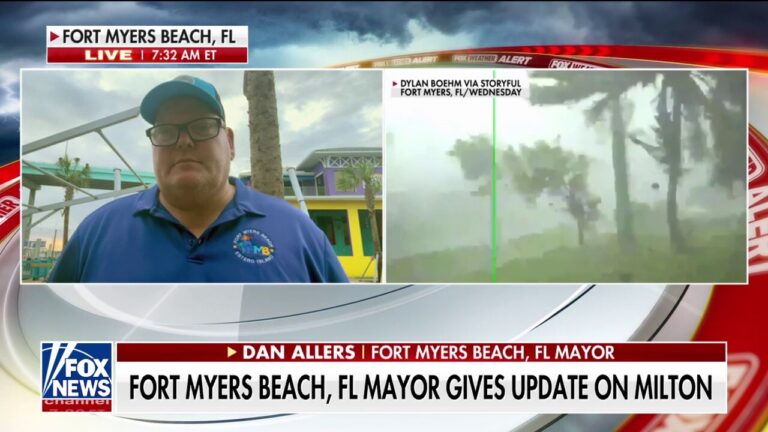 Ft. Myers Beach mayor details gives update on Hurricane Milton: 'Battle-tested' is an 'understatement'