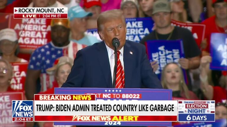 Trump responds to Biden's ‘garbage’ remark at rally: ‘Worse than anything’ they’ve called you