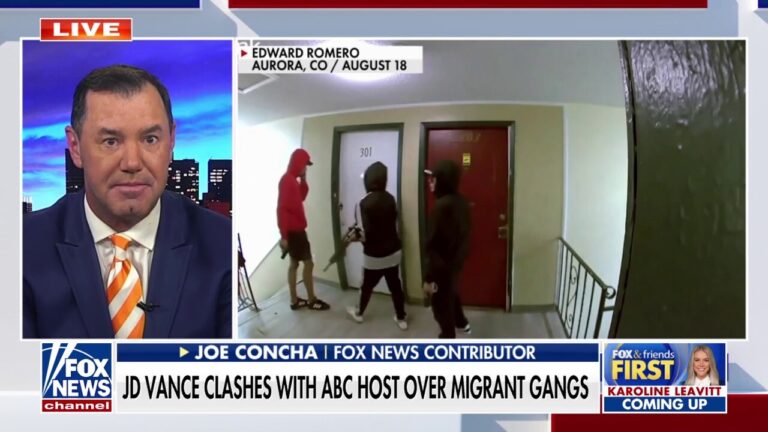 ABC host slammed for 'pathetic' exchange with JD Vance on migrant gangs