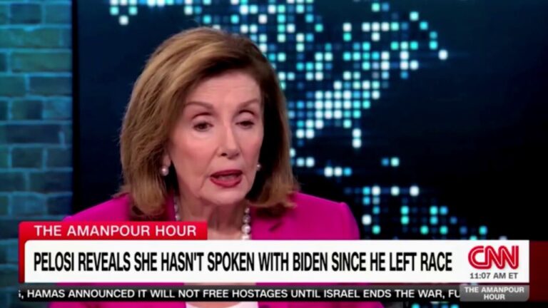 Pelosi weighs in on Biden ouster, insists she had ‘concerns’ about campaign, not candidate