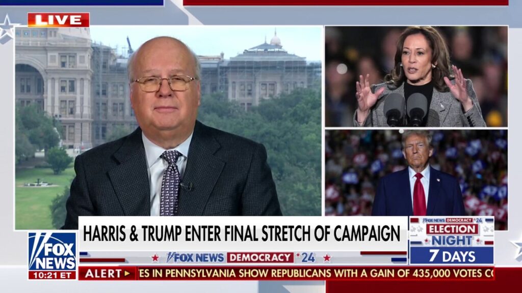 Kamala Harris made a ‘big mistake’ in final days of campaign, Karl Rove says