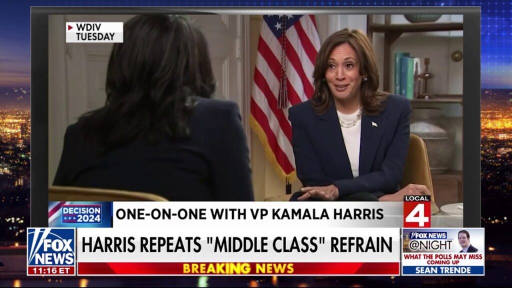 Kamala Harris recycles ‘middle-class’ remark: ‘My mother worked very hard’