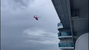 Hurricane Milton leads to cruise ship passengers being airlifted to safety