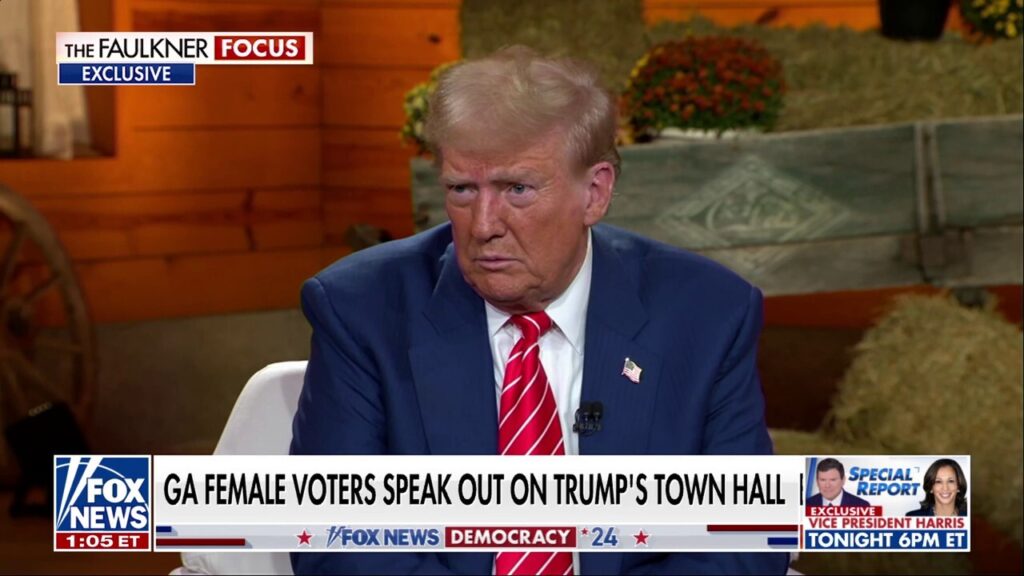 Female Georgia voter surprised Trump gave off 'grandpa feel' at town hall