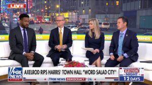 'Word salad city': Ex-Obama aide rips Harris' CNN town hall performance