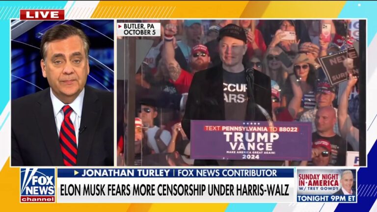 Elon Musk is the 'most consequential figure in free speech of our generation': Jonathan Turley