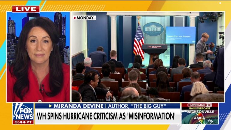 Biden admin spins criticism of disaster response as 'misinformation'