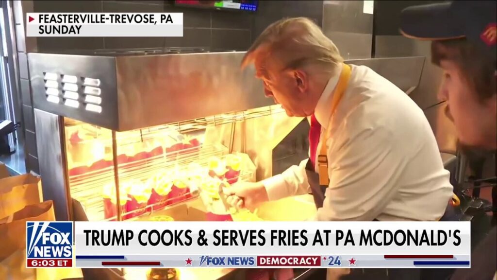 Democrats unravel over Trump's McDonald's appearance: 'It's a stunt'