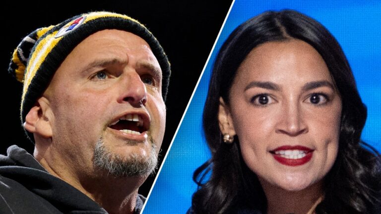 AOC fires back at Fetterman, accuses him of 'bleak dunk attempt'