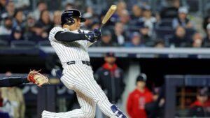 Yankees strike first with Game 1 win over Guardians in ALCS