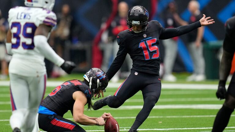 Texans' Ka'imi Fairbairn drills 59-yard game-winning field goal to beat Bills