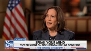 Kamala Harris avoids questions about Biden's mental decline: 'Joe Biden is not on the ballot'