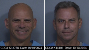 Menendez brothers all smiles in latest mugshots as Los Angeles DA recommends reduced sentences