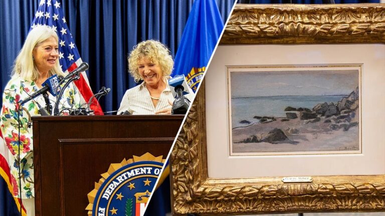 How a Monet painting looted in WWII was tracked to US, returned to family heirs