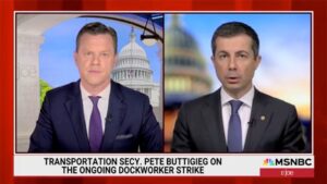 Transportation secretary Pete Buttigieg says port strikes could have real impact on economy