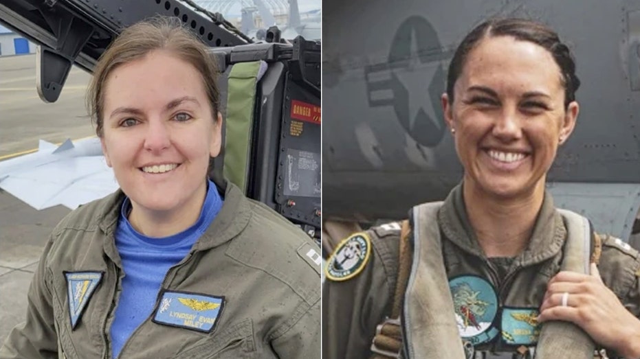 Navy identifies 2 crew members killed in Washington state jet crash