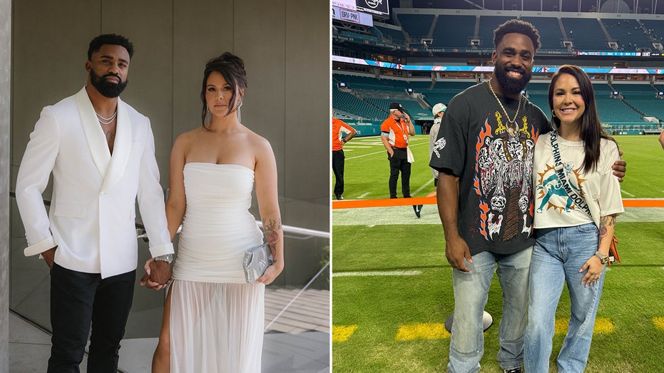 EXCLUSIVE: NFL wife Devon Mostert receives racist hate online for defending DeSantis against Harris