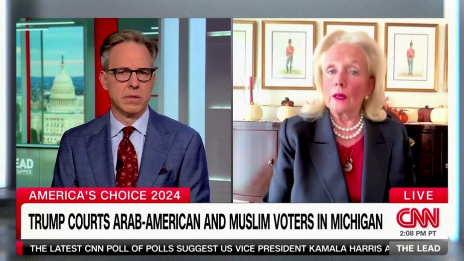 Rep. Dingell tells Jake Tapper he might 'have to visit' her in an internment camp if Trump wins