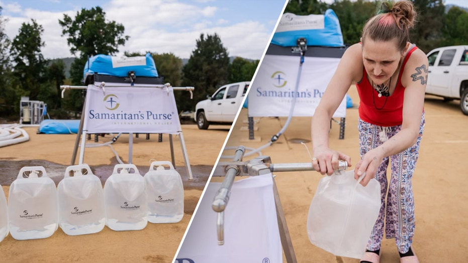 Samaritan's Purse continues Helene relief efforts with three water filtration systems in North Carolina