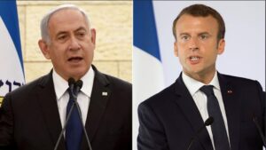 Netanyahu calls Macron, other Western leaders who support arms embargo against Israel a ‘disgrace’