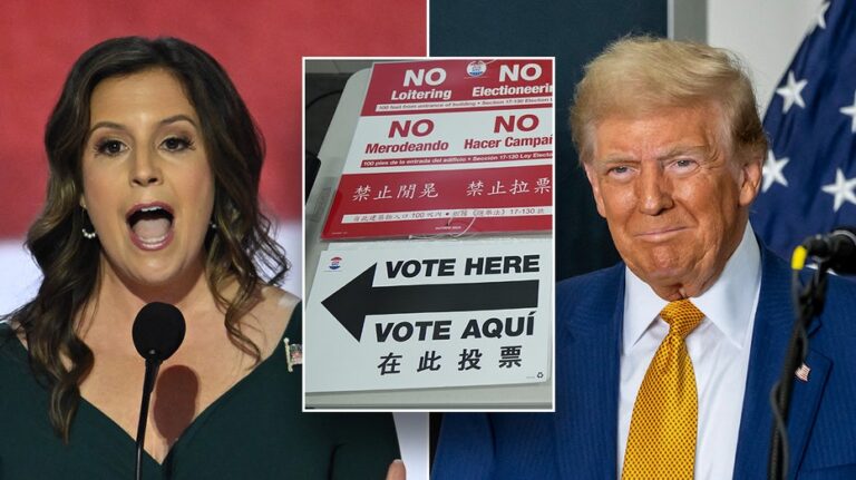 Trump, Stefanik campaign for vulnerable NY Republicans as Big Apple kicks off early voting