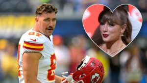 Travis Kelce mum on plans for Chiefs’ bye week after taking flight with Taylor Swift