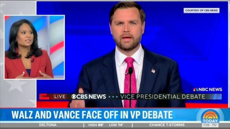 NBC's Kristen Welker reveals 'panicked' Democrats texted her during debate worried by 'likable' Vance