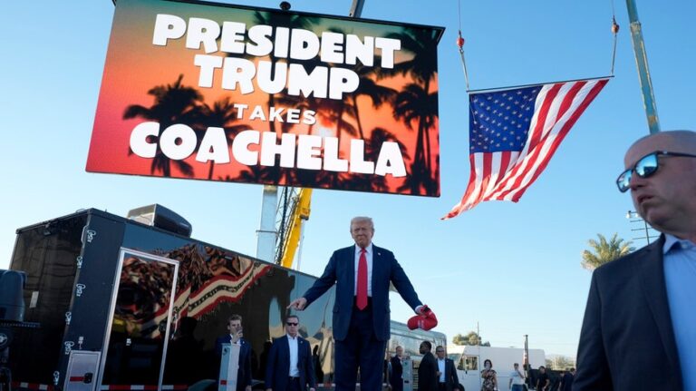 Trump takes detour to ultra-blue California to spotlight Harris' home turf's failed policies: 'Paradise lost'