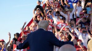 Man in possession of firearms arrested outside of Trump rally in Coachella Valley