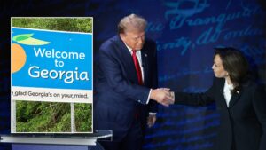 Trump vs Harris Round 2? Voters in key GA county reveal if they want second debate