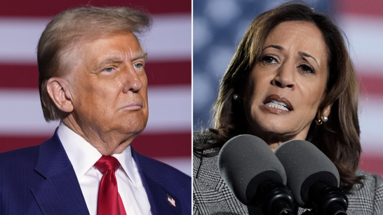 Trump, Harris nearly tied in Michigan as Election Day nears, poll finds