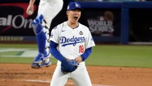 Dodgers' Yoshinobu Yamamoto stymies Yankees in World Series Game 2 win as Shohei Ohtani injury casts shadow