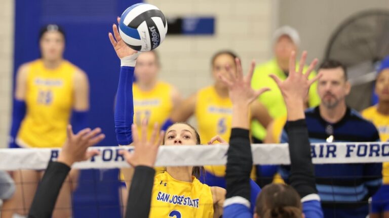 Who is Blaire Fleming? SJSU volleyball player dominating female rivals and enraging women's rights groups