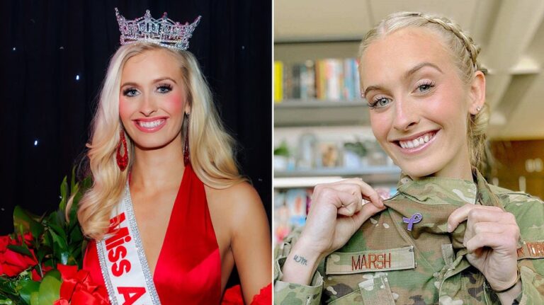 Air Force officer-turned-Miss America shuts down Hollywood misconceptions about beauty queens