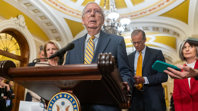 WATCH LIVE: Senate Republican leader Mitch McConnell holds press conference