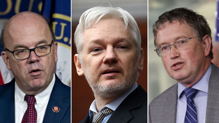 Reps McGovern, Massie urge Biden to pardon Julian Assange to 'send a clear message' on press freedom