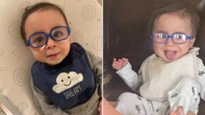 Baby's adorable reaction to his new glasses attracts worldwide attention: 'Melts hearts'