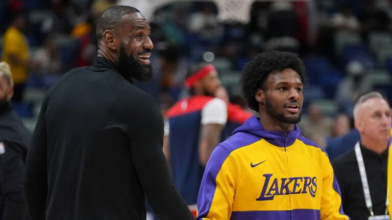 NBA legend chides Lakers for how they've handled Bronny James: 'It's a bad look'